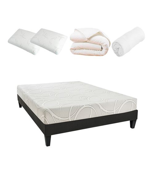 OLYMPE LITERIE, Surmatelas Nuage mousse à mémoire de forme, 140x190 -  Surmatelas - Chambre - Meuble