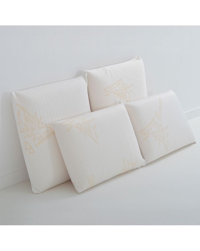 OLYMPE LITERIE, Oreiller mousse à mémoire de forme et aloe vera, 60x60 -  Oreiller et traversin - Linge de lit - Linge de maison