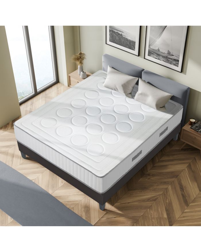 Matelas mousse haute densité 140x200 - epaisseur 21 cm – olympe