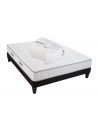 PRÊT A DORMIR CRISTAL | Matelas Mémoire de forme, sommier à lattes en kit, couette, oreillers et protège matelas
